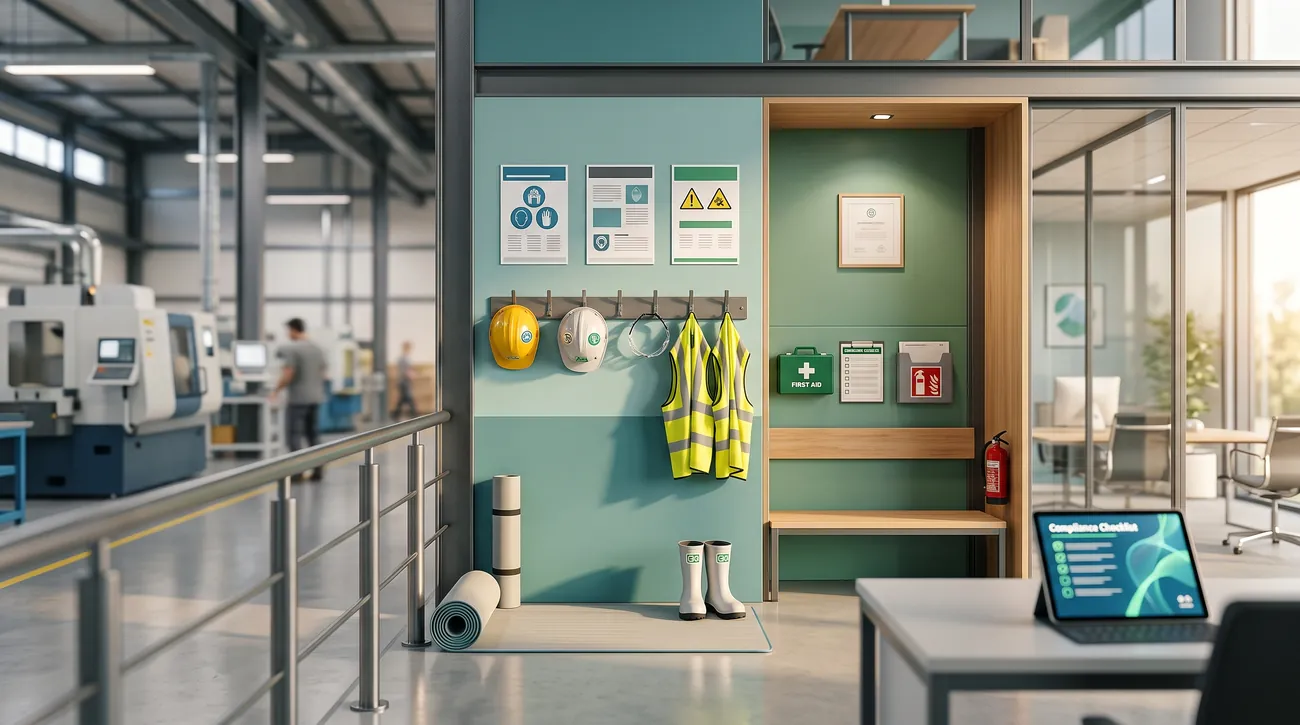Ambiente de trabalho auditado contra a ISO 14001:2015